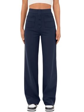 Halara DayStretch High Waisted Pockets
Straight Leg Casual Pants NWT